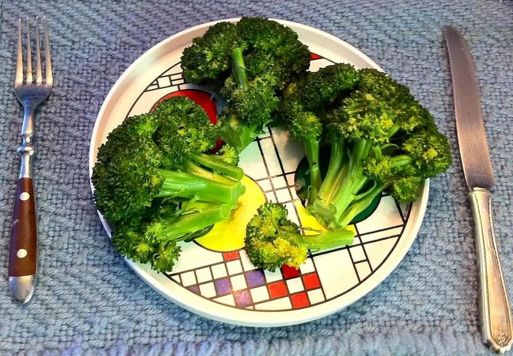 Broccoli diet menu